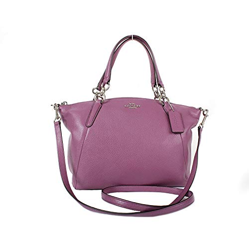 Coach handbags purple leather